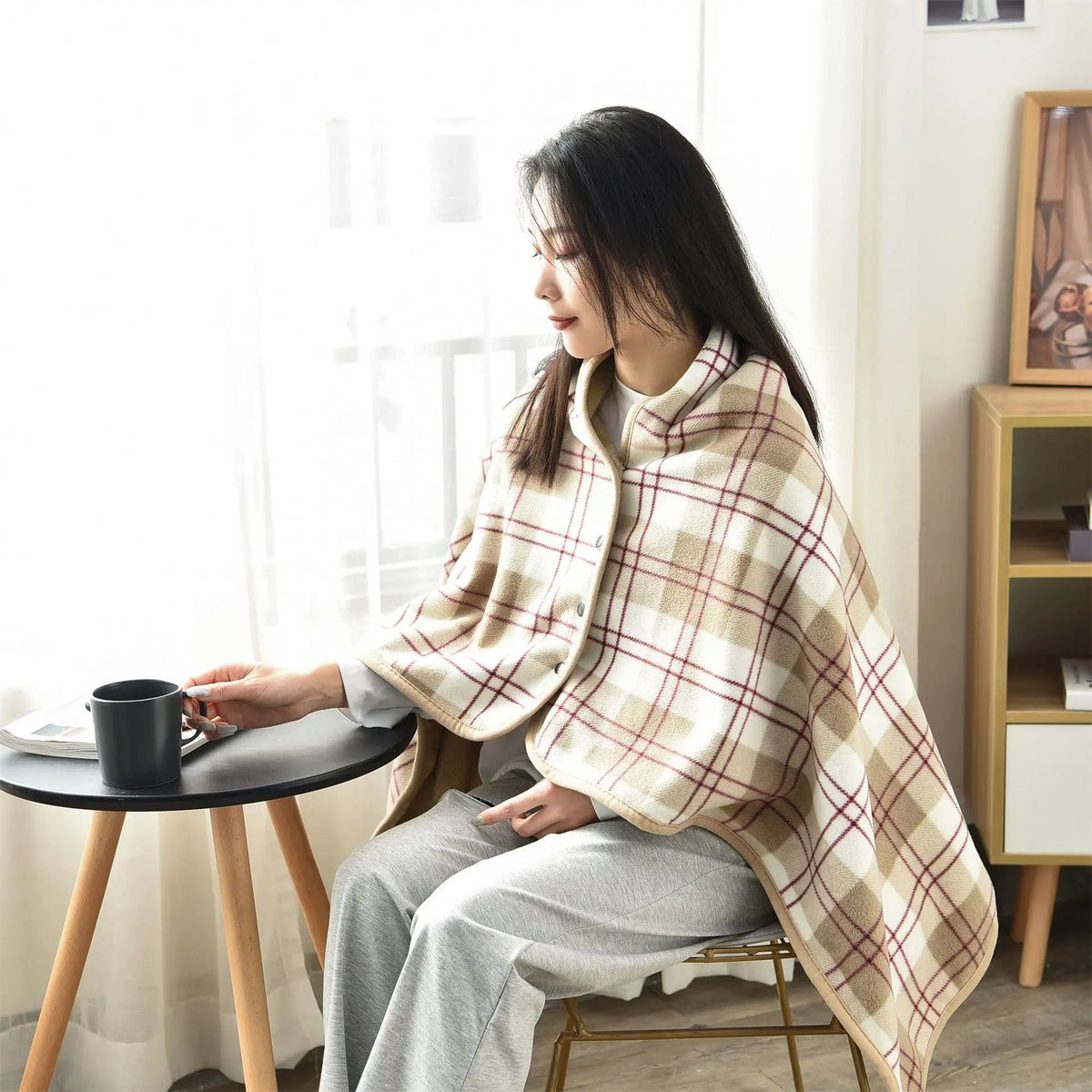 ぬくもりケープ
