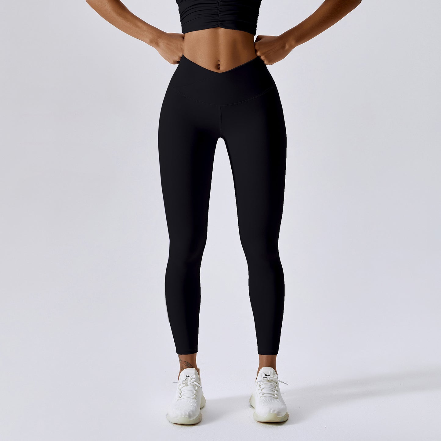 美ライン ハイウエストヨガパンツ